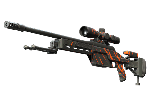 Souvenir SSG 08 | Slashed (Field-Tested)