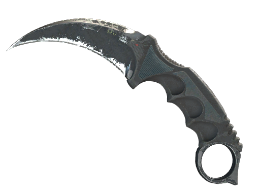 ★ StatTrak™ Karambit | Night (Battle-Scarred)