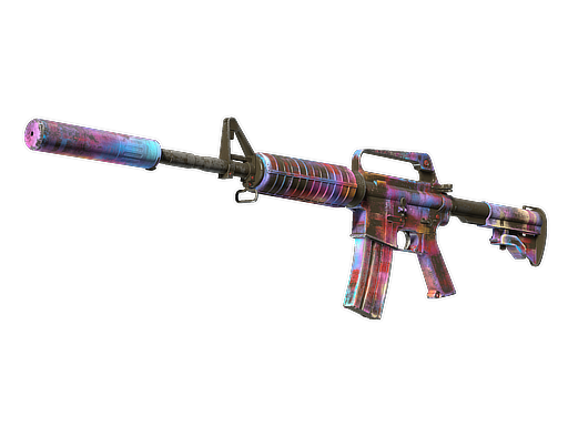 Souvenir M4A1-S | Glitched Paint (Well-Worn)