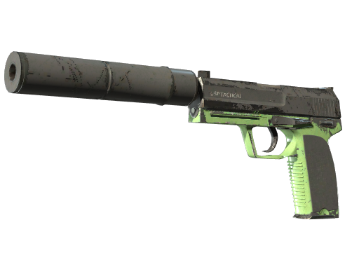 Souvenir USP-S | Para Green (Well-Worn)
