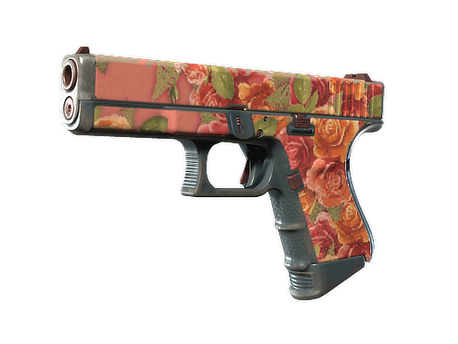 Souvenir Glock-18 | Coral Bloom (Well-Worn)