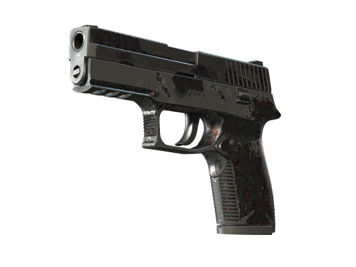 Souvenir P250 | Dark Filigree (Battle-Scarred)