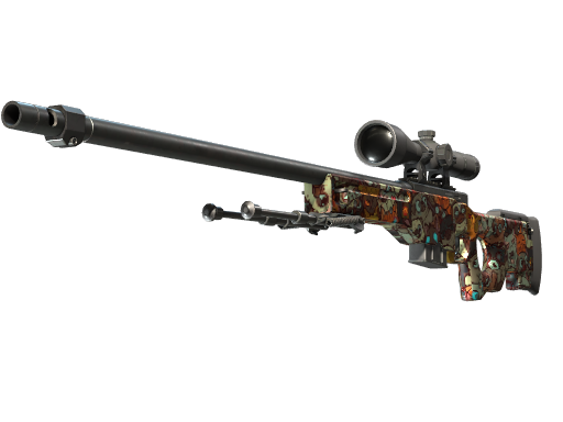 Souvenir AWP | PAW (Minimal Wear)