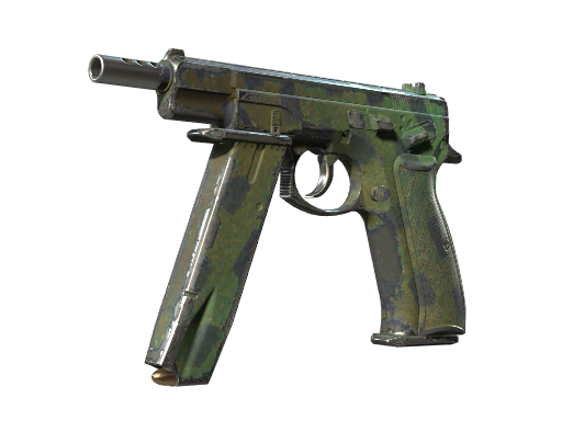 Souvenir CZ75-Auto | Jungle Dashed (Well-Worn)