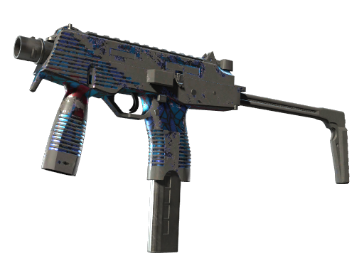Souvenir MP9 | Stained Glass (Battle-Scarred)
