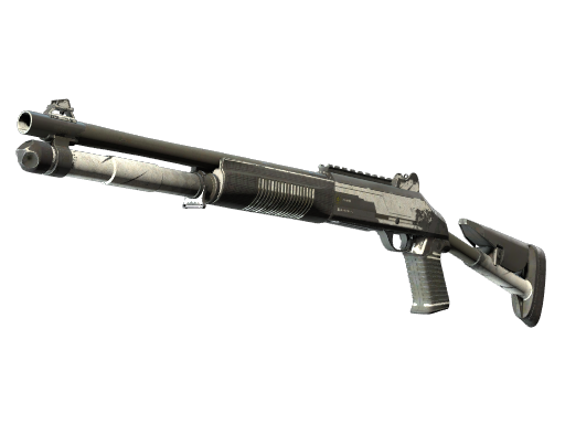 Souvenir XM1014 | Black Tie (Battle-Scarred)