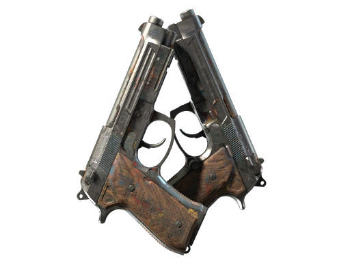 Souvenir Dual Berettas | Hideout (Battle-Scarred)