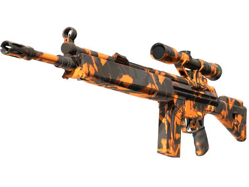 Souvenir G3SG1 | Orange Crash (Minimal Wear)