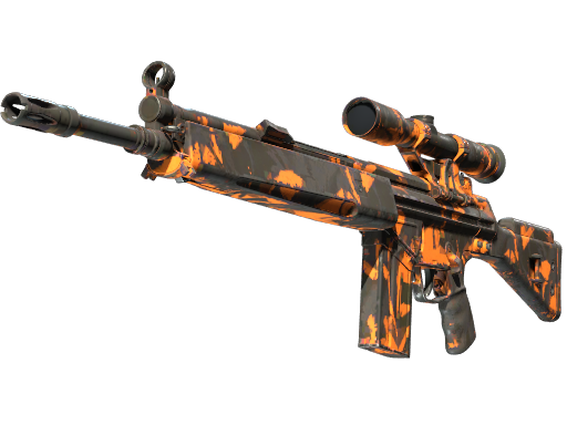 Souvenir G3SG1 | Orange Crash (Field-Tested)
