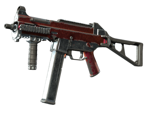 Souvenir UMP-45 | Crimson Foil (Battle-Scarred)