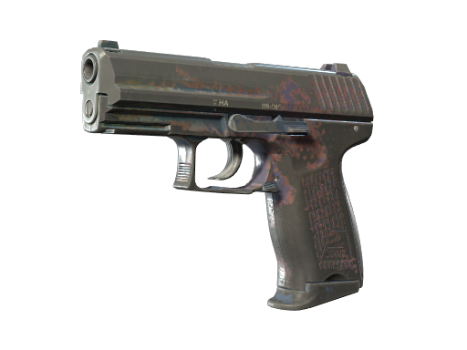 Souvenir P2000 | Coral Halftone (Battle-Scarred)
