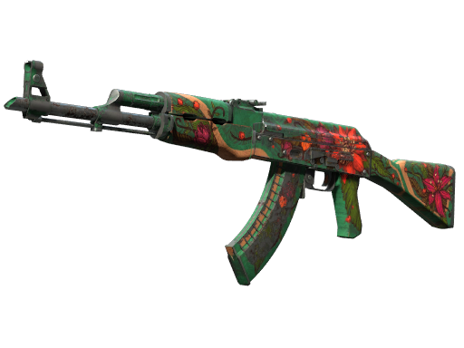 Souvenir AK-47 | Wild Lotus (Battle-Scarred)