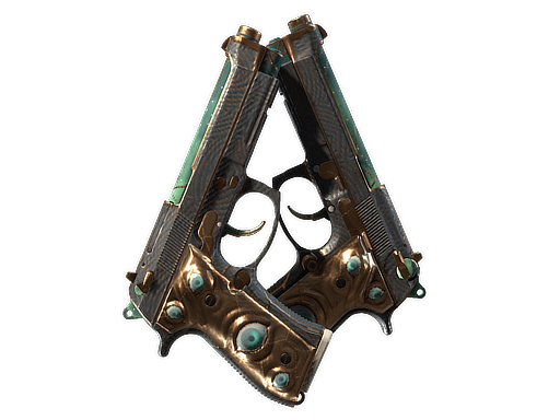 Souvenir Dual Berettas | Angel Eyes (Well-Worn)