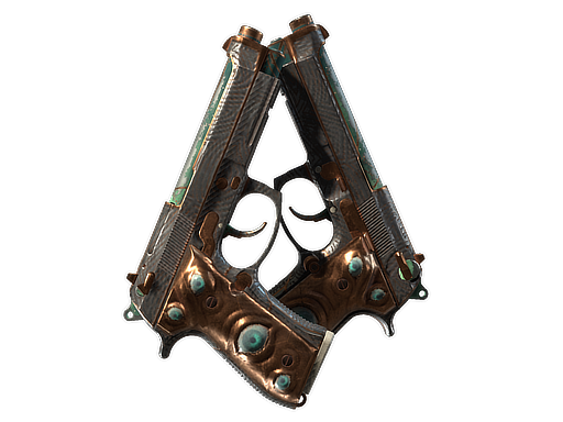 Souvenir Dual Berettas | Angel Eyes (Battle-Scarred)