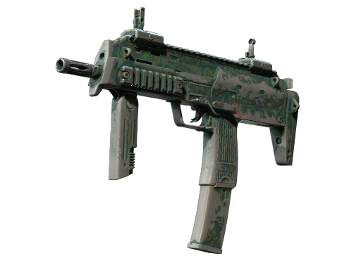 Souvenir MP7 | Teal Blossom (Battle-Scarred)