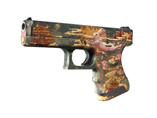 Souvenir Glock-18 | Umbral Rabbit (Battle-Scarred)