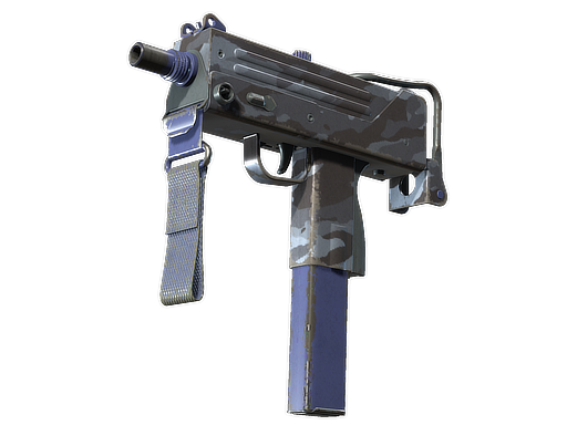 MAC-10 | Storm Camo (Well-Worn)