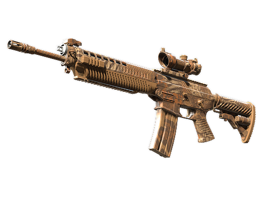 Souvenir SG 553 | Safari Print (Minimal Wear)