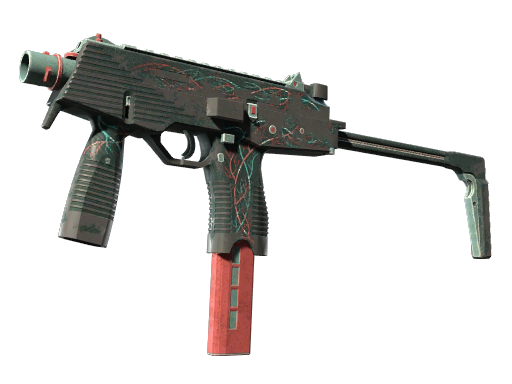 Souvenir MP9 | Capillary (Battle-Scarred)