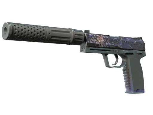 Souvenir USP-S | Black Lotus (Battle-Scarred)