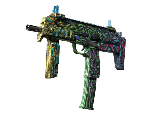 Souvenir MP7 | Neon Ply (Field-Tested)