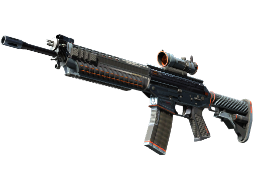 Souvenir SG 553 | Phantom (Well-Worn)