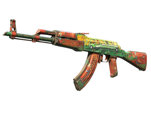 Souvenir AK-47 | The Outsiders (Well-Worn)