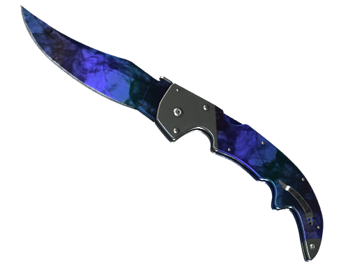 ★ StatTrak™ Falchion Knife | Doppler (Minimal Wear)