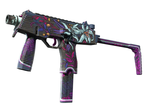 Souvenir MP9 | Wild Lily (Well-Worn)