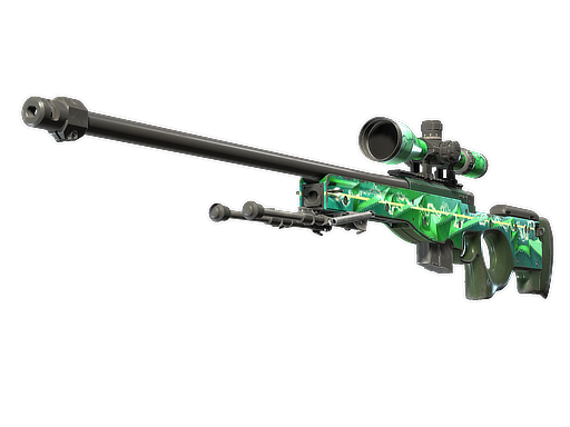 Souvenir AWP | Green Energy (Well-Worn)