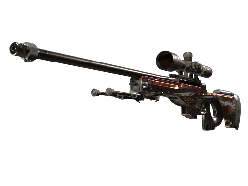 Souvenir AWP | Chrome Cannon (Battle-Scarred)
