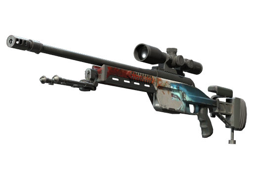 Souvenir SSG 08 | Blood in the Water (Field-Tested)