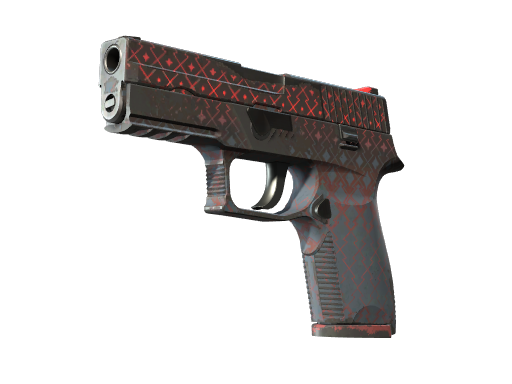 Souvenir P250 | Crimson Kimono (Well-Worn)