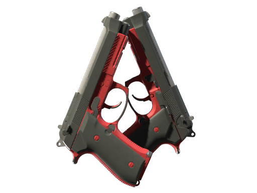 Souvenir Dual Berettas | Panther (Field-Tested)