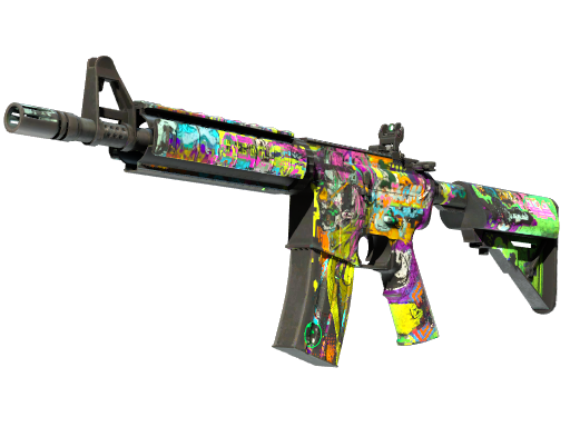 Souvenir M4A4 | In Living Color (Battle-Scarred)