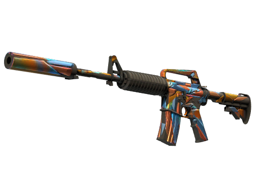 Souvenir M4A1-S | Leaded Glass (Minimal Wear)