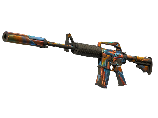 Souvenir M4A1-S | Leaded Glass (Battle-Scarred)