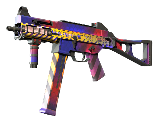 Souvenir UMP-45 | Crime Scene (Well-Worn)