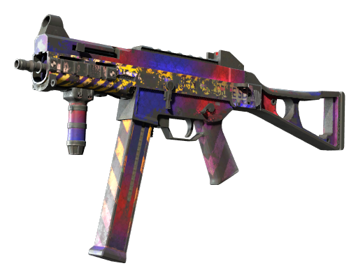 Souvenir UMP-45 | Crime Scene (Battle-Scarred)