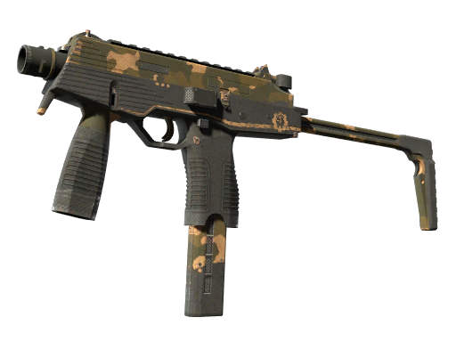 Souvenir MP9 | Black Sand (Battle-Scarred)