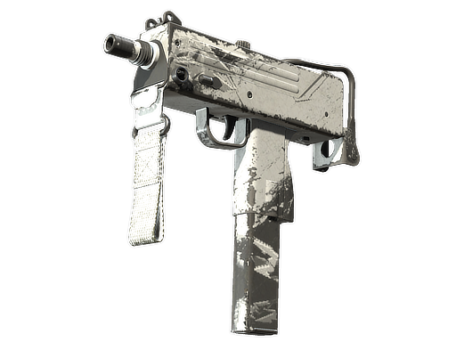 Souvenir MAC-10 | Snow Splash (Well-Worn)