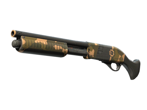 Souvenir Sawed-Off | Black Sand (Well-Worn)