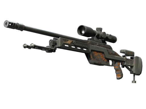 Souvenir SSG 08 | Death's Head (Battle-Scarred)