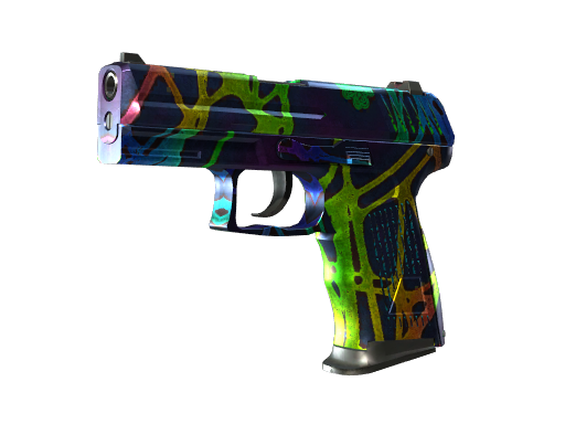 Souvenir P2000 | Acid Etched (Well-Worn)