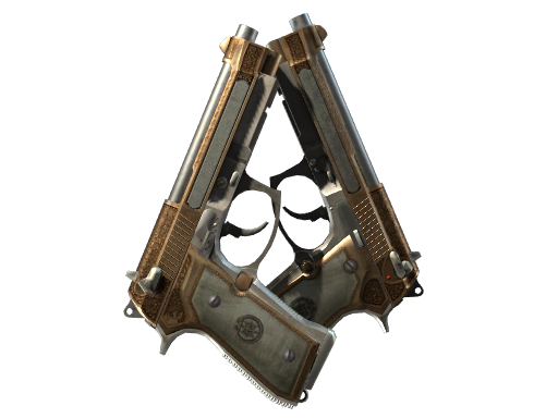 Souvenir Dual Berettas | Cartel (Battle-Scarred)