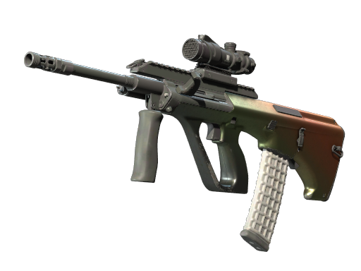 Souvenir AUG | Amber Fade (Well-Worn)