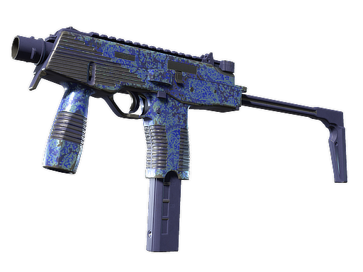 Souvenir MP9 | Cobalt Paisley (Well-Worn)