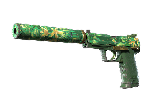 Souvenir USP-S | Tropical Breeze (Well-Worn)