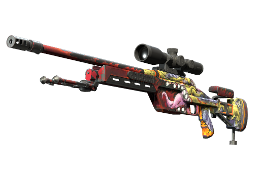 Souvenir SSG 08 | Bloodshot (Field-Tested)