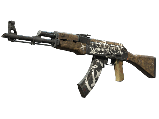 Souvenir AK-47 | Wasteland Rebel (Well-Worn)